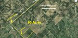 80 acres for sale Live Oak County Aerial (1)