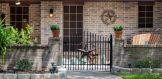 1651 Cherrydown Three Rivers, Texas resedential property for sale Lie Oak County courtyard
